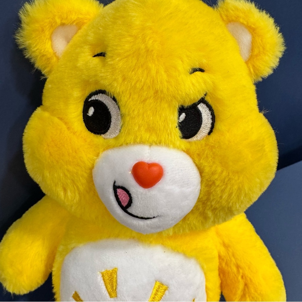 Care Bears Funshine yellow Plush Bear Toy - Picture 6 of 8